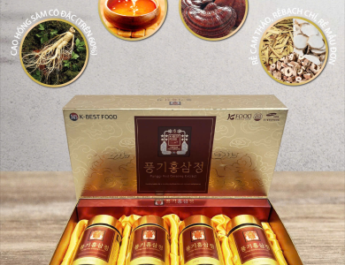 Cao Hồng Sâm Cô Đặc K-Best Food Hàn Quốc (Hộp 4 lọ)