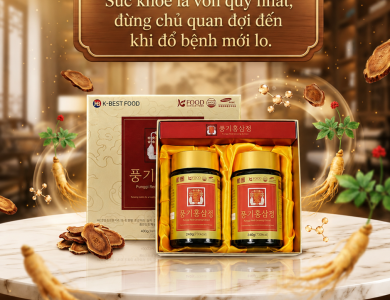 Cao Hồng Sâm Cô Đặc K-Best Food Hàn Quốc (Hộp 2 lọ)