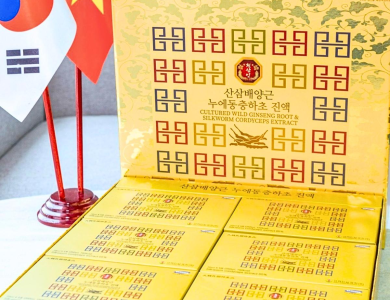Nước Đông Trùng Hạ Thảo Sâm Núi Hàn Quốc Bio Apgold (30 gói x 70ml)
