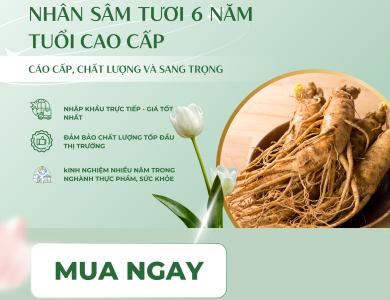Sâm tươi hàn quốc cao cấp 6 năm tuổi