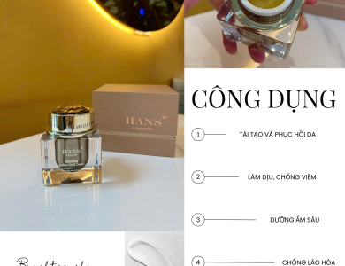 Kem ốc sên cá hồi cân bằng da Hans Labelle EX 50ml