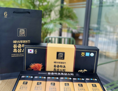 Nước hắc sâm đông trùng hạ thảo Nature Farm 60 gói x 12g (Thùng 10 hộp)