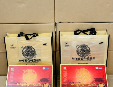 Nước Đông Trùng Hạ Thảo Kanghwa Hộp Gỗ 60 Gói