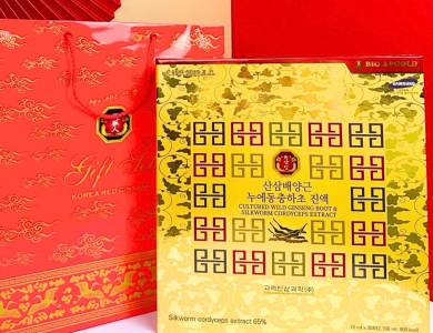 Nước Đông Trùng Hạ Thảo Sâm Núi Hàn Quốc Bio Apgold (30 gói x 70ml)