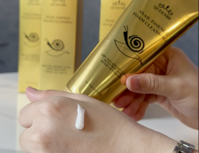 Sữa rửa mặt queenbe 24k gold snail