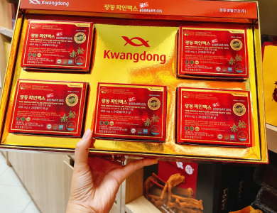Tinh Dầu Thông Đỏ Kwangdong Hàn Quốc 120 viên
