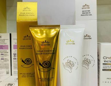 Sữa rửa mặt queenbe 24k gold snail