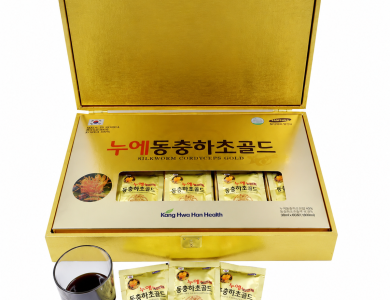 Nước Đông Trùng Hạ Thảo Kanghwa Hộp Gỗ 60 Gói