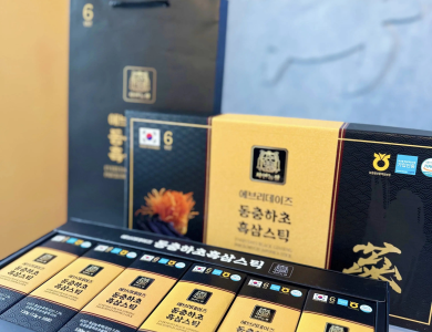 Nước hắc sâm đông trùng hạ thảo Nature Farm 60 gói x 12g (Thùng 10 hộp)