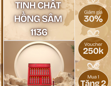 Tinh Chất Hồng Sâm Dodampos CM Saponin 1136 (20 ống x 20ml)