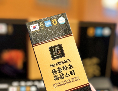 Nước hắc sâm đông trùng hạ thảo Nature Farm 60 gói x 12g (Thùng 10 hộp)