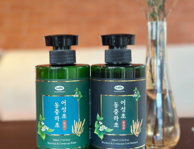 Dầu Gội Đông Trùng Hạ Thảo Diếp Cá Nature Beauty 500ml ( thùng 30 chai)