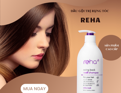 Dầu gội trị rụng tóc Reha xạ hương 500ml (Thùng 20 chai)