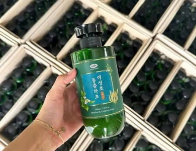 DẦU XẢ ĐÔNG TRÙNG HẠ THẢO DIẾP CÁ NATURE BEAUTY 500 ML (THÙNG 30 CHAI ) 