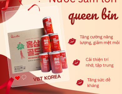 Nước sâm lon Queen Bin