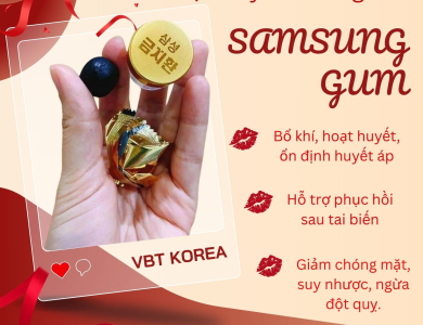 An Cung Bổ Não SAMSUNG GUM JEE HWAN Hàn Quốc (3,75g * 60 viên)