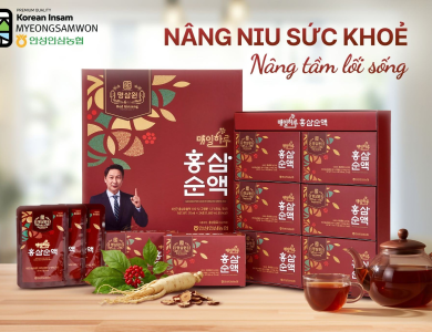 Nước hồng sâm nguyên chất Myeong Samwon (24 gói x 70ml)