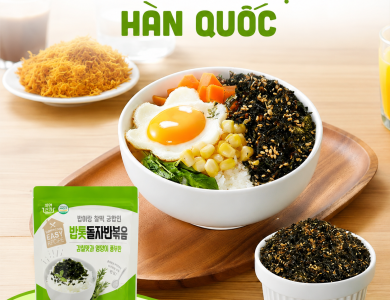 (Combo 40 gói) Rong biển rắc cơm Doljaban Hàn Quốc (40 gói x 50g)