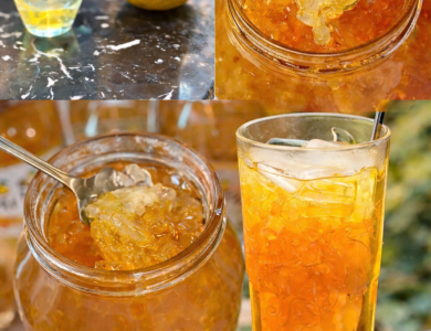 TRÀ CHANH MẬT ONG HONEY CITRON TEA HÀN QUỐC (LỌ 1KG)