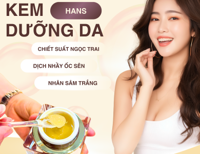 Kem ốc sên cá hồi cân bằng da Hans Labelle EX 50ml