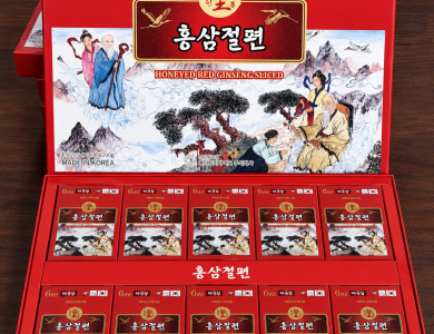 HỒNG SÂM LÁT TẨM MẬT ONG HÀN QUỐC ÔNG TIÊN (HỘP 200 GR)