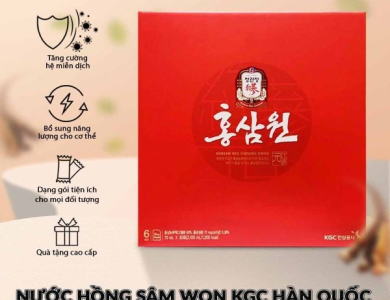 Nước hồng sâm Won KGC Jung Kwan Jang Hàn Quốc (70ml x 30 gói) 