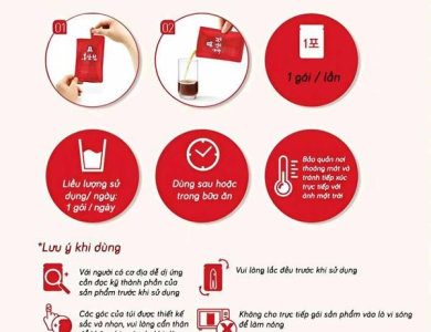 Nước hồng sâm Won KGC Jung Kwan Jang Hàn Quốc (70ml x 30 gói) 