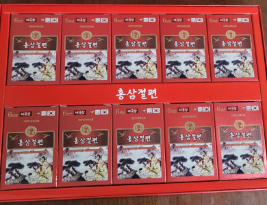 HỒNG SÂM LÁT TẨM MẬT ONG HÀN QUỐC ÔNG TIÊN (HỘP 200 GR)