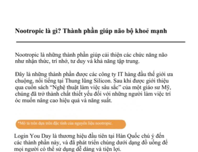 NƯỚC TĂNG LỰC HÀN QUỐC LOGIN YOUR DAY (THÙNG 10 CHAI x500 ML)
