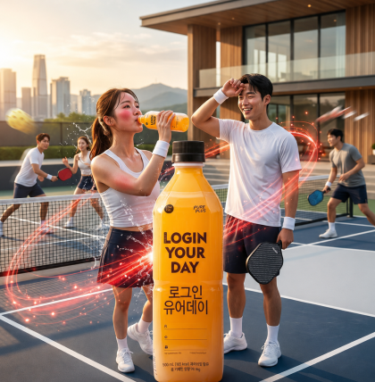 NƯỚC TĂNG LỰC HÀN QUỐC LOGIN YOUR DAY (THÙNG 10 CHAI x500 ML)