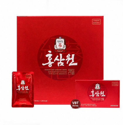 Nước hồng sâm Won KGC Jung Kwan Jang Hàn Quốc (70ml x 30 gói) 