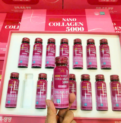 Nước uống premium nano collagen queenbe 5000MG