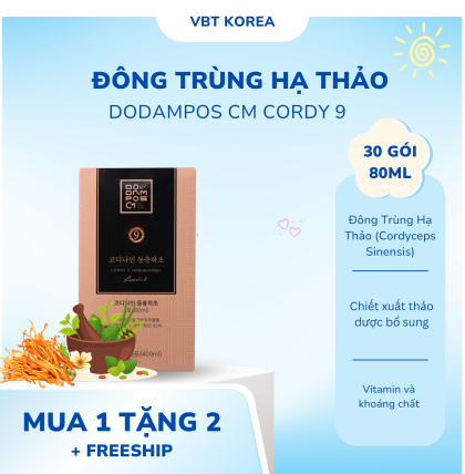 Đông Trùng Hạ Thảo Dodampos CM Cordy 9