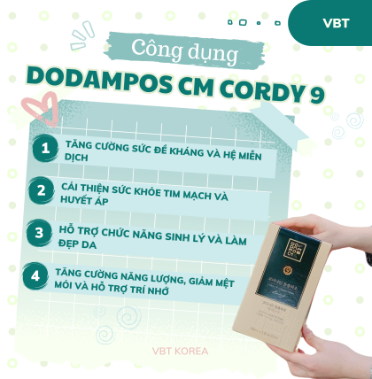 Đông Trùng Hạ Thảo Dodampos CM Cordy 9