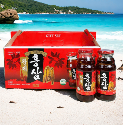 Nước hồng sâm Hoàng đế (180 ml x 12 chai)