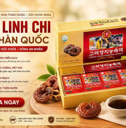 Cao Linh Chi Bio Apgold Hàn Quốc (50g x 5 lọ)