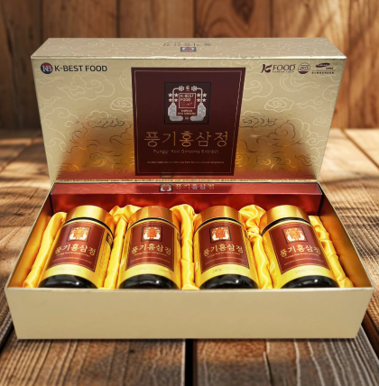 Cao Hồng Sâm Cô Đặc K-Best Food Hàn Quốc (Hộp 4 lọ)