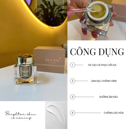 Kem ốc sên cá hồi cân bằng da Hans Labelle EX 50ml
