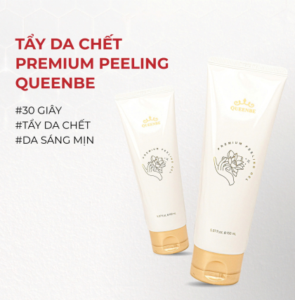 Kem tẩy da chết cao cấp Queenbe preminum (Thùng 50 lọ)
