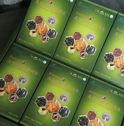 Bổ Gan Hắc Sâm Đông Trùng Hạ Thảo A+ Dodampos CM