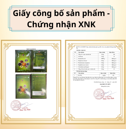 Bổ Gan Hắc Sâm Đông Trùng Hạ Thảo A+ Dodampos CM