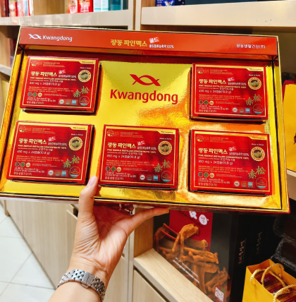 Tinh Dầu Thông Đỏ Kwangdong Hàn Quốc 120 viên