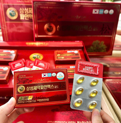 Tinh Dầu Thông Đỏ Samsung Pharm Pine Max Gold