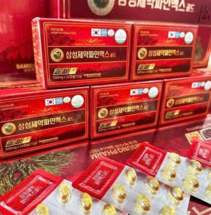 Tinh Dầu Thông Đỏ Samsung Pharm Pine Max Gold