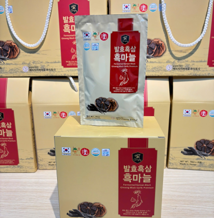 Nước hắc sâm tỏi đen Hàn Quốc ( 20 gói x 70ml)