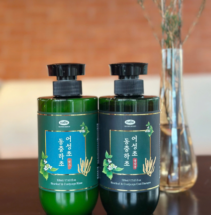 Dầu Gội Đông Trùng Hạ Thảo Diếp Cá Nature Beauty 500ml ( thùng 30 chai)