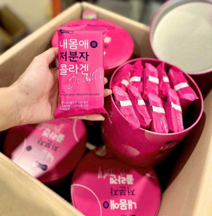 Bột Collagen Cá Phân Tử Thấp Lacto On (100 gói *2,5g)