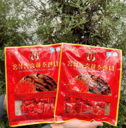 Kẹo Nhân Sâm Đông Trùng Hạ Thảo Dodampos - 