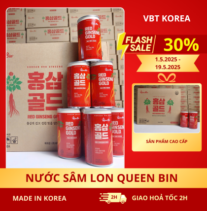 Nước sâm lon Queen Bin