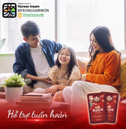 Nước hồng sâm nguyên chất Myeong Samwon (24 gói x 70ml)